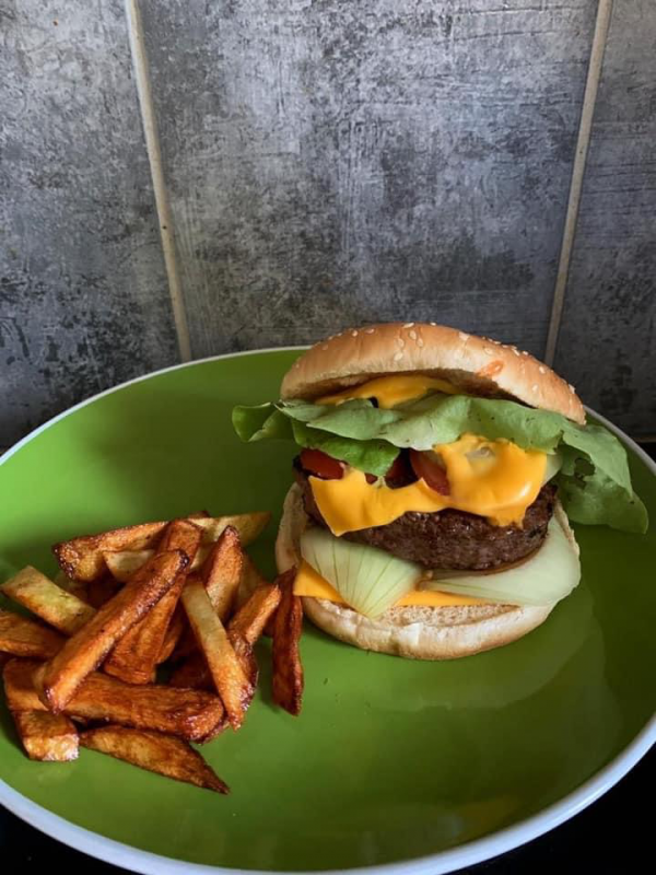 Hamburger aux steacks hachés